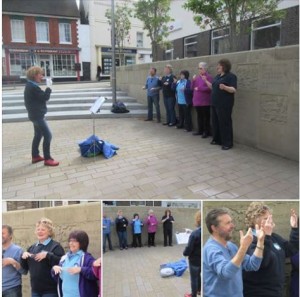 choir in downham market square